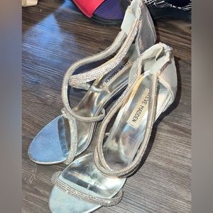 Steve Madden rhinestone heels